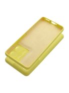 2mm Motorola Edge 50 Pro szilikon hátlap tok, sárga