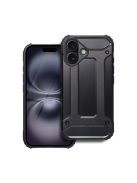 Forcell Armor hátlap tok, Apple iPhone 16, fekete