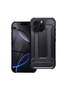 Forcell Armor hátlap tok, Apple iPhone 16 Pro, fekete