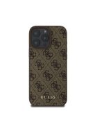 Guess 4G Classic Apple iPhone 16 Pro hátlap tok, barna GUHCP16LG4GFBR