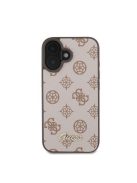 Guess Peony Script Apple iPhone 16 MagSafe kompatibilis hátlap tok, barna GUHMP16SPGPYSW