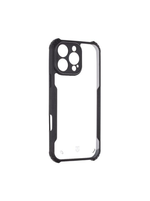 Tactical Quantum Stealth Apple iPhone 16 Pro Max tok, átlátszó/fekete