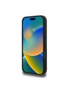 Karl Lagerfeld Silicone Double Heads Print Apple iPhone 16 Pro Max Magsafe kompatibilis hátlap tok, fekete