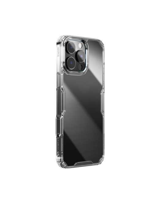 Nillkin Nature Pro Apple iPhone 16 Pro Max szilikon tok, átlátszó