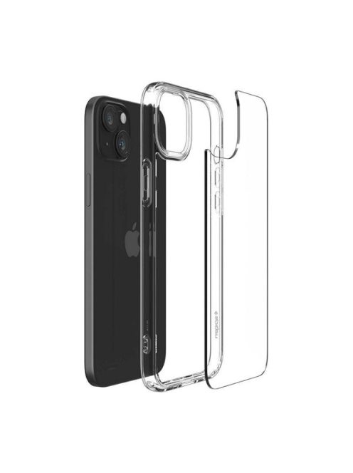 Spigen Ultra Hybrid iPhone 16 Plus tok, Crystal Clear, átlátszó ACS08069