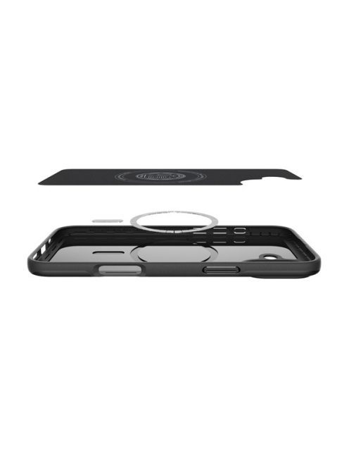 Spigen Thin Fit MagFit iPhone 16 Plus tok, MagSafe, fekete ACS08060