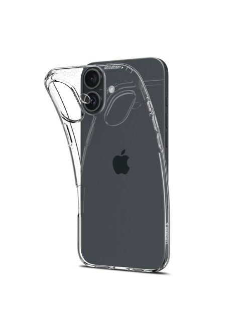 Spigen Liquid Crystal iPhone 16 tok, Crystal Clear, átlátszó ACS08190