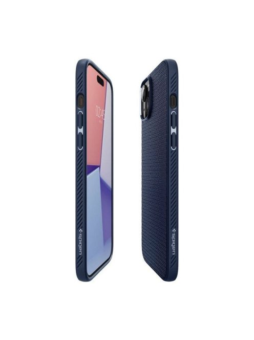 Spigen Liquid Air iPhone 16 tok, Navy Blue, kék ACS08195