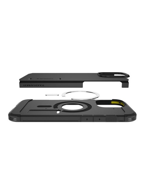 Spigen Tough Armor MagFit iPhone 16 Pro tok, MagSafe, fekete ACS08146