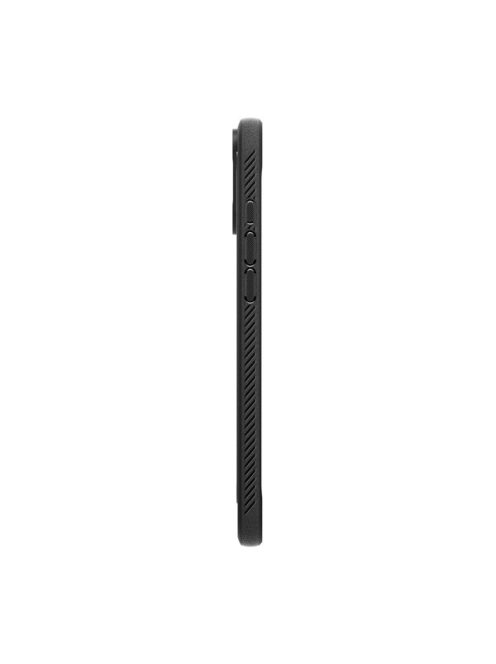 Spigen Rugged Armor MagFit Apple iPhone 16 tok, Matte Black, fekete ACS08214