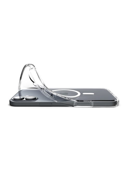 Spigen Liquid Crystal MagFit iPhone 16 tok, Crystal Clear, átlátszó ACS08390