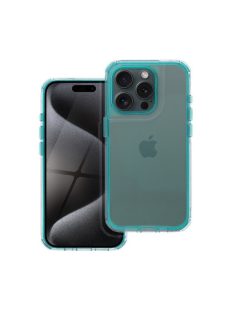   Matrix Apple iPhone 16 Pro Max hátlap tok kameravédő peremmel, zöld/menta