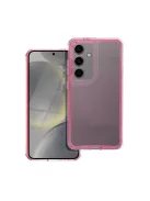 Matrix Samsung Galaxy A55 5G hátlap tok kameravédő peremmel, rózsaszín