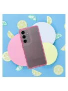 Matrix Samsung Galaxy A55 5G hátlap tok kameravédő peremmel, rózsaszín