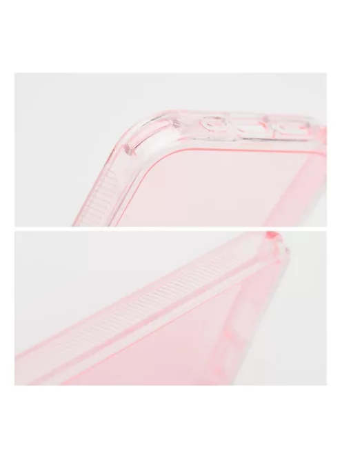 Matrix Samsung Galaxy A55 5G hátlap tok kameravédő peremmel, rózsaszín