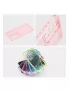 Matrix Samsung Galaxy A55 5G hátlap tok kameravédő peremmel, rózsaszín