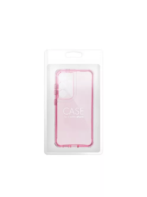 Matrix Samsung Galaxy A55 5G hátlap tok kameravédő peremmel, rózsaszín
