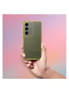 Matrix Samsung Galaxy A55 5G hátlap tok kameravédő peremmel, sárga