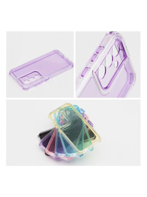 Matrix Xiaomi Redmi 13C / Poco C65 hátlap tok kameravédő peremmel, lila