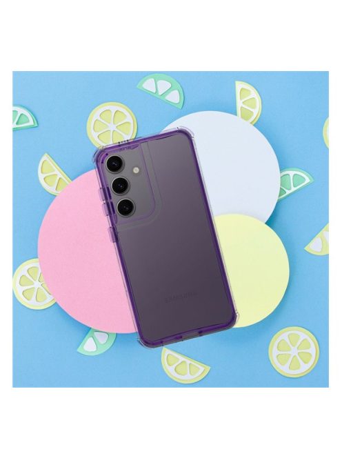 Matrix Xiaomi Redmi 13C / Poco C65 hátlap tok kameravédő peremmel, lila