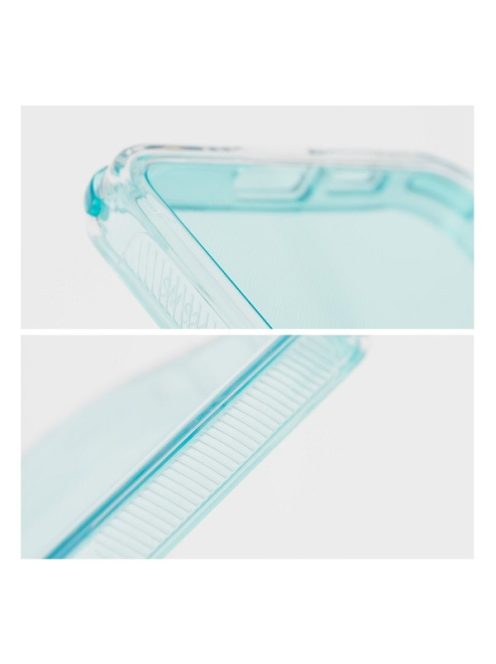 Matrix Xiaomi Redmi Note 13 Pro 4G / Poco M6 Pro 4G hátlap tok kameravédő peremmel, zöld/menta