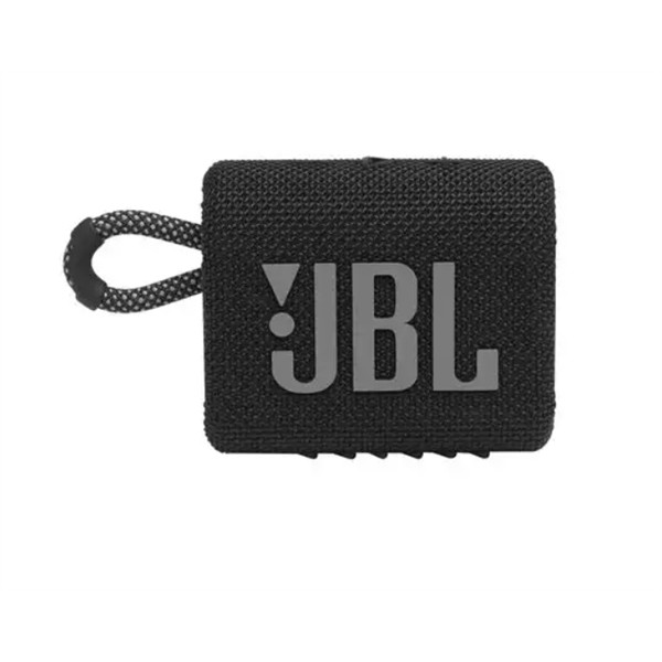 JBL GO 3 hordozható bluetooth hangszóró, fekete