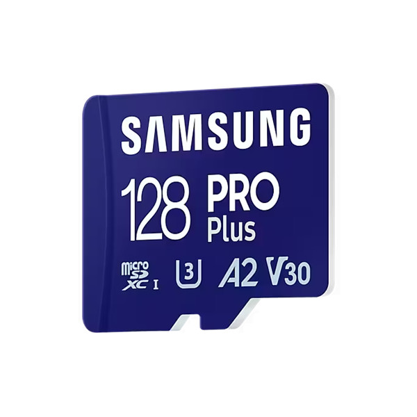 Samsung MicroSD kártya - 128GB MB-MD128SA/EU (PRO PLUS, R180/W130, adapter, 128GB)